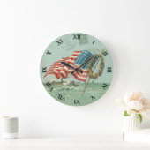 Patriottische klok - Vlag en eer (Huis)