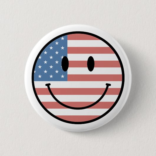 Patriottische knop ronde button 5,7 cm (Voorkant)