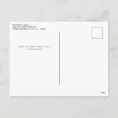 Patriottische Koe 4 juli Rood Wit & Blauw Partij Feestdagenkaart (Achterkant)