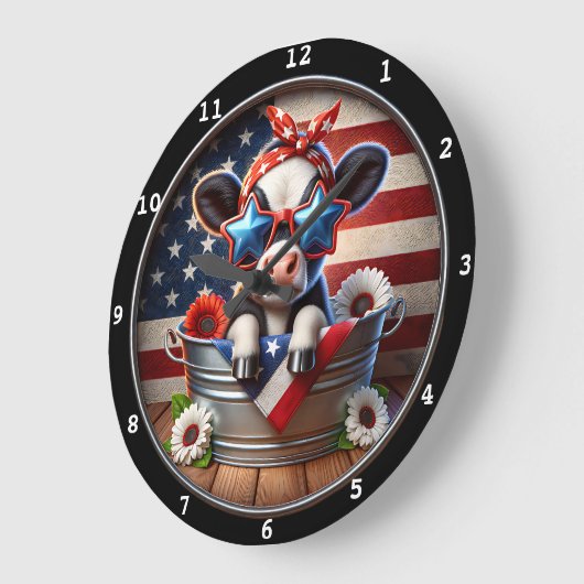 Patriottische Koe feestklok Grote Klok (Hoek)