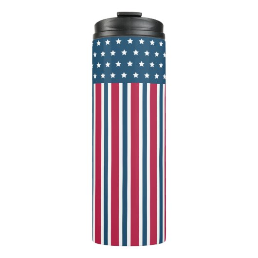 Patriottische koffiebeker thermosbeker (Voorkant)