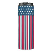 Patriottische koffiebeker thermosbeker (Achterkant)