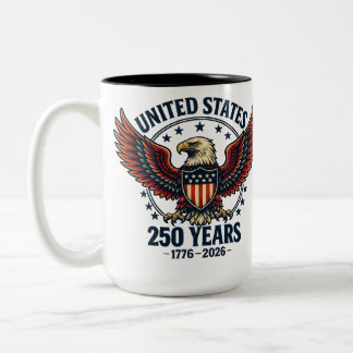 Patriottische koffiekop tweekleurige koffiemok