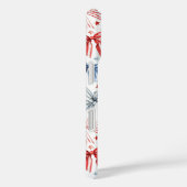 Patriottische Kokette Strikken met Monogram Case-Mate iPhone Case (Achterkant / Rechts)