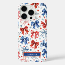Patriottische Kokette Strikken met Monogram