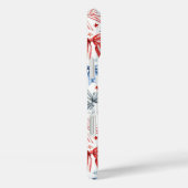 Patriottische Kokette Strikken met Monogram Case-Mate iPhone Case (Achterkant / Rechts)