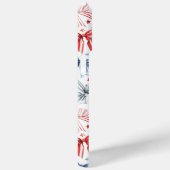 Patriottische Kokette Strikken met Monogram Case-Mate iPhone Case (Achterkant / Rechts)