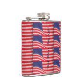 Patriottische kolf, godslasterlijk Amerika, Amerik Heupfles (Rechts)