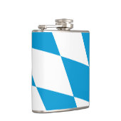 Patriottische kolf met vlag van Beieren, Duitsland Heupfles (Rechts)