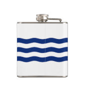 Patriottische kolf met vlag van de stad Cincinnati Heupfles (Achterkant)