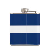 Patriottische kolf met vlag van Indianapolis City Heupfles (Achterkant)