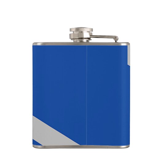 Patriottische kolf met vlag van Las Vegas City Heupfles (Achterkant)