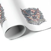 Patriottische Kolibrie Cadeaupapier (Rol Hoek)