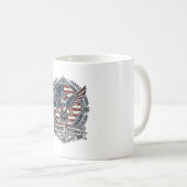 Patriottische Kolibrie Koffiemok (Voorkant rechts)