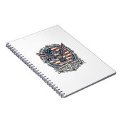 Patriottische Kolibrie Notitieboek (Rechterzijde)
