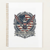 Patriottische Kolibrie Planner (Voorkant)