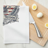 Patriottische Kolibrie Theedoek (Quarter Fold)