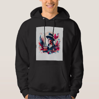 Patriottische Koloniale Ontdekkingsillustratie | A Hoodie