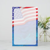 Patriottische kraag 1 briefpapier (Staand voorkant)