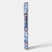 Patriottische Krabben Sterren Blauw Rood Case-Mate iPhone Case (Achterkant / Links)