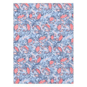 Patriottische Krabben Sterren Blauw Rood Tafelkleed (Voorkant)