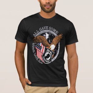 Patriottische krijgsdraden t-shirt