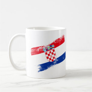 Patriottische Kroatische koffiemok – Kroatische vl