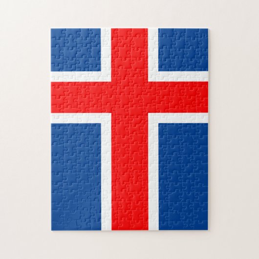 Patriottische Kruis Frustrerend Legpuzzel (Verticaal)
