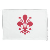 Patriottische Kussensloop met vlag van Florence (Voorkant)