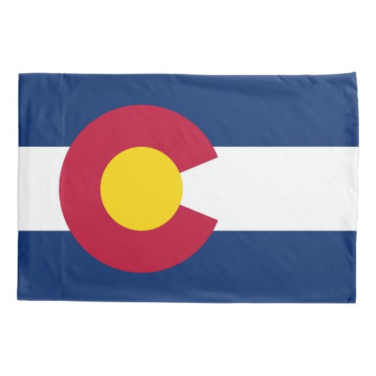 Patriottische Kussensloop van Colorado (Achterkant)