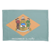 Patriottische Kussensloop van Delaware, Verenigde  (Voorkant)