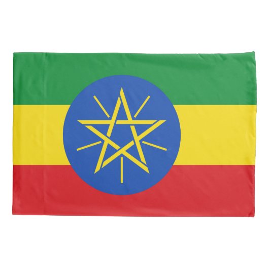 Patriottische Kussensloop van Ethiopië (Achterkant)