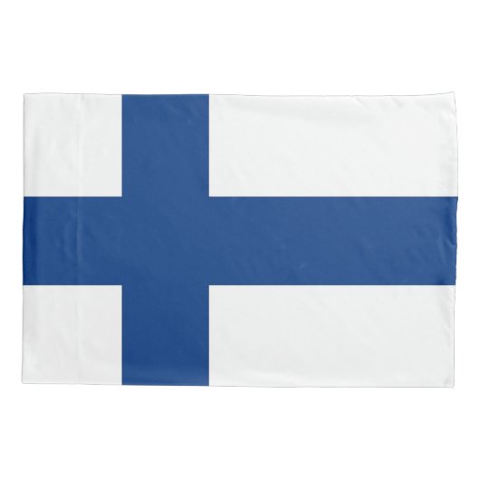 Patriottische Kussensloop van Finland (Achterkant)
