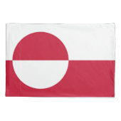 Patriottische Kussensloop van Groenland (Achterkant)