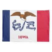 Patriottische Kussensloop van Iowa, Verenigde Stat (Achterkant)