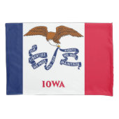 Patriottische Kussensloop van Iowa, Verenigde Stat (Voorkant)