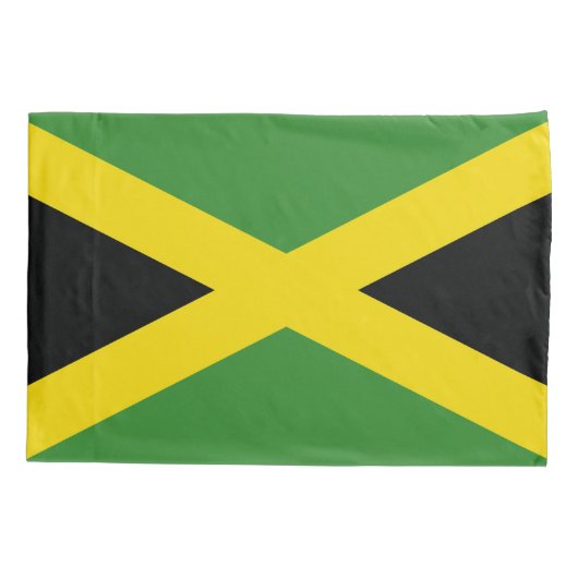 Patriottische Kussensloop van Jamaica (Achterkant)