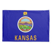 Patriottische Kussensloop van Kansas, Verenigde St (Achterkant)