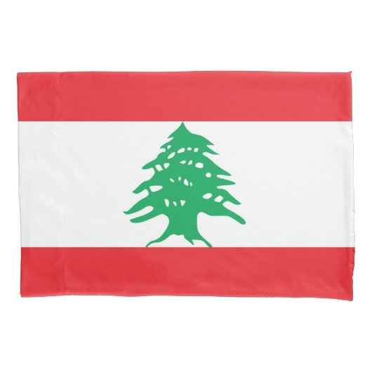 Patriottische Kussensloop van Libanon (Voorkant)