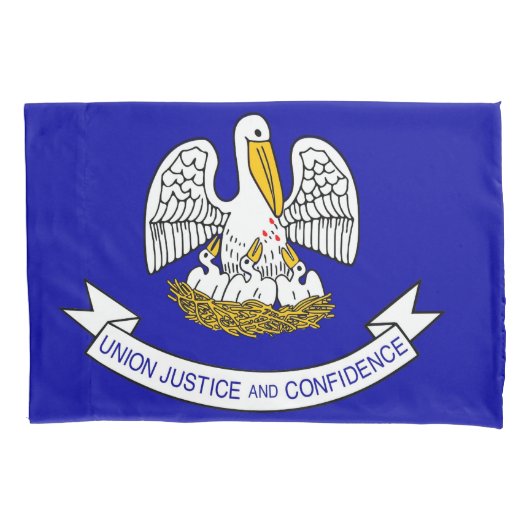 Patriottische Kussensloop van Louisiana, Verenigde (Voorkant)