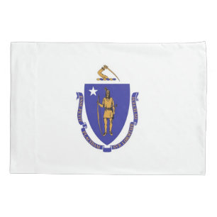 Patriottische Kussensloop van Massachusetts