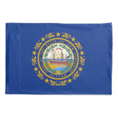 Patriottische Kussensloop van New Hampshire (Achterkant)