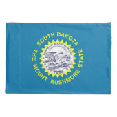 Patriottische Kussensloop van South Dakota (Achterkant)