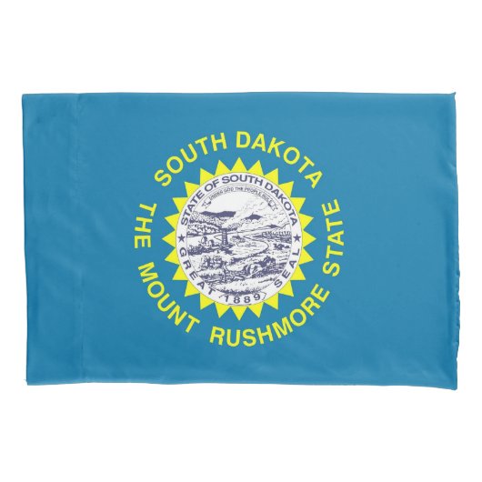 Patriottische Kussensloop van South Dakota (Voorkant)