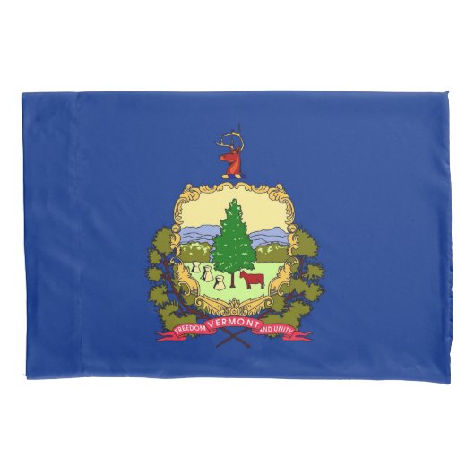 Patriottische Kussensloop van Vermont (Voorkant)