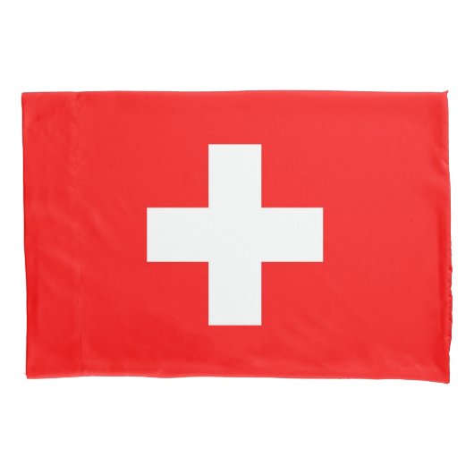 Patriottische Kussensloop van Zwitserland (Voorkant)