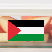 Patriottische labels met de vlag van Palestina (Aangebracht)