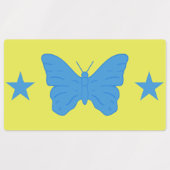 Patriottische labels met vlag van Bady Bassit (Design 1)