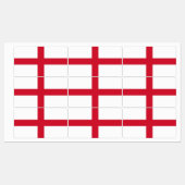 Patriottische labels met vlag van Engeland