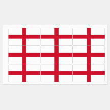 Patriottische labels met vlag van Engeland